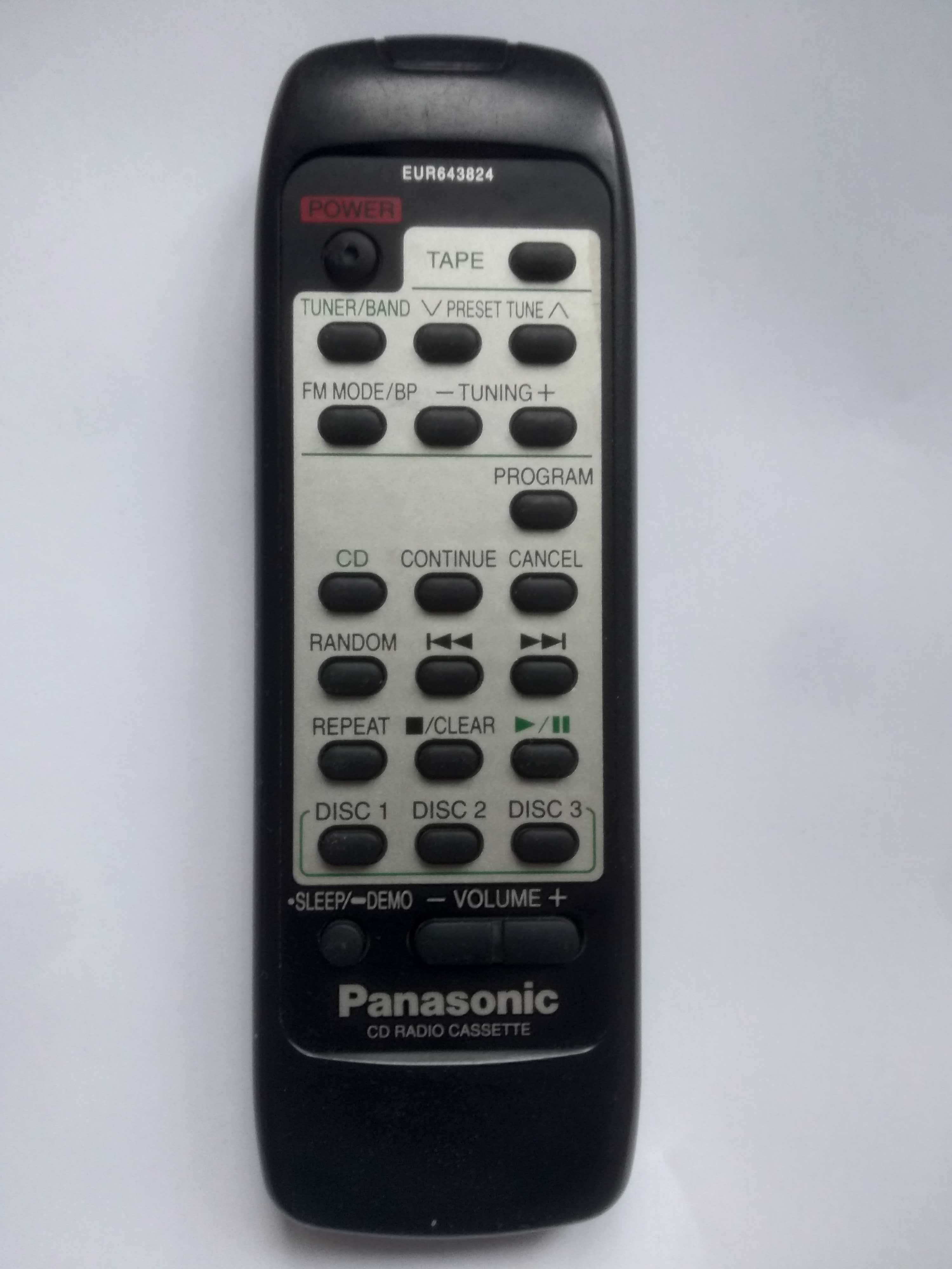Пульт к музыкальному центру Panasonic
