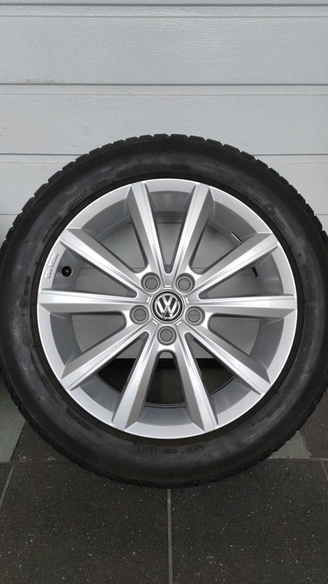 Koła Vw Polo VI Skoda 16" opony zima 185/60/16 Bridgestone (OL1529)