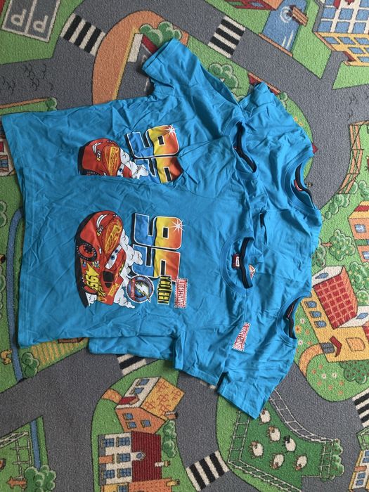 Zestaw koszulek 5-8 lat zigzag mcqueen