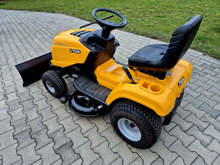 Traktorek Kosiarka STIGA tornado 18.5 KM Pług