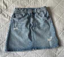 Spódniczka jeansowa H&M r.158