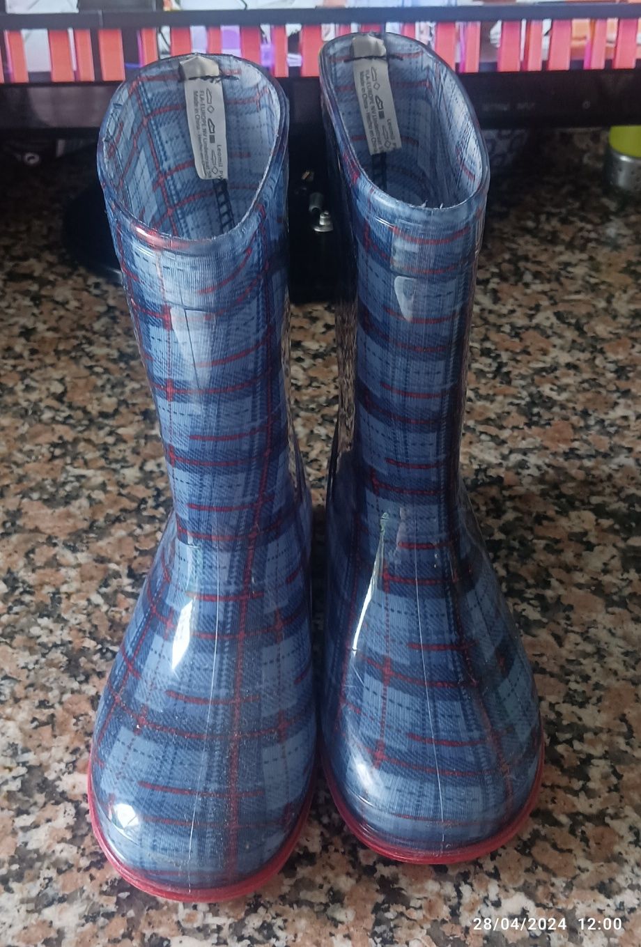 Botas de borracha patrulha pata n.28