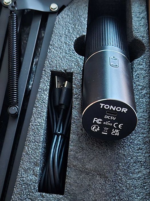 Microfone Tonor Q9 + Suporte (Novo)