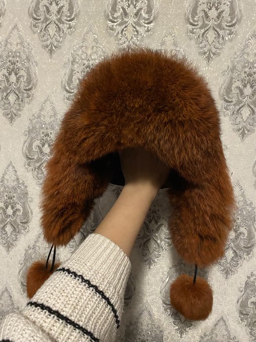 Хутряні шапки кролик/лисиця