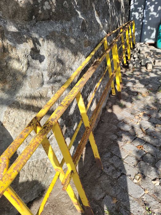 Barras de tubo en ferro