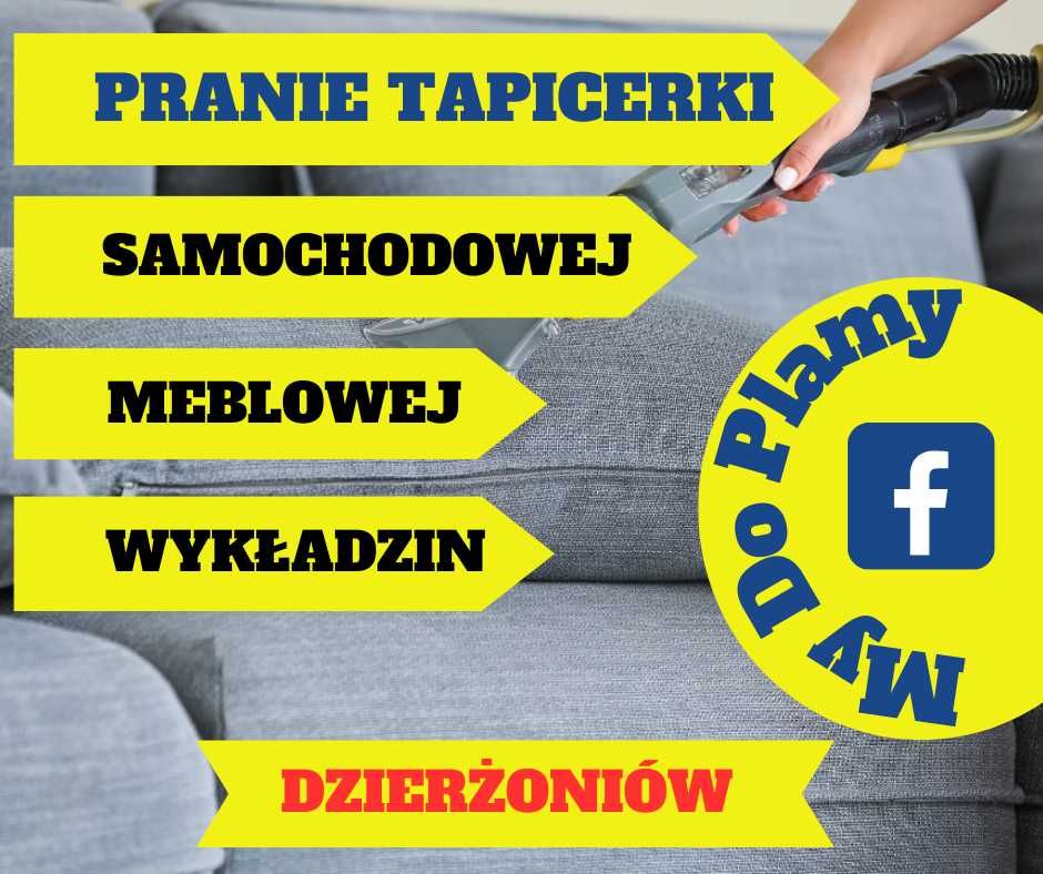 Pranie Tapicerki Meblowej, Samochodowej, Wykładzin