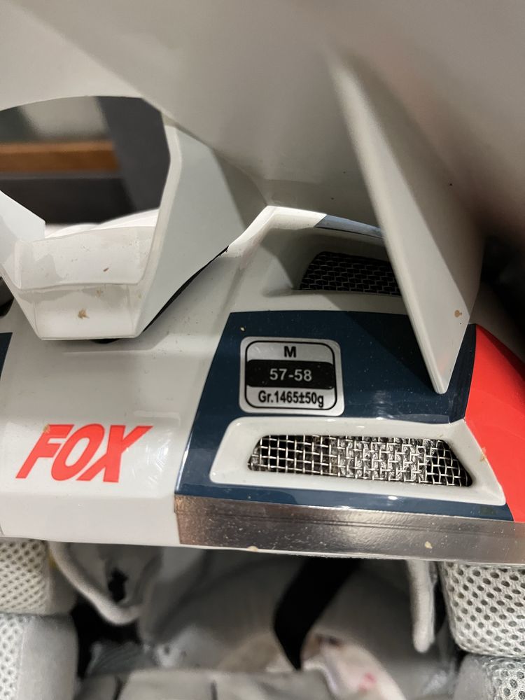 Capacete motocross Fox