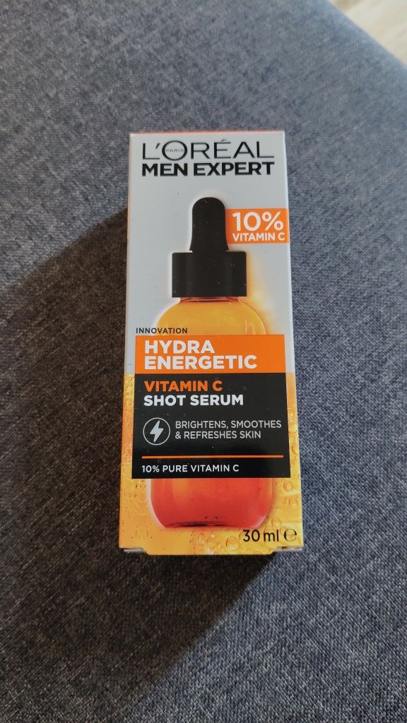 LOREAL Men Expert Hydra Energetic serum do twarzy z witaminą C 30ml