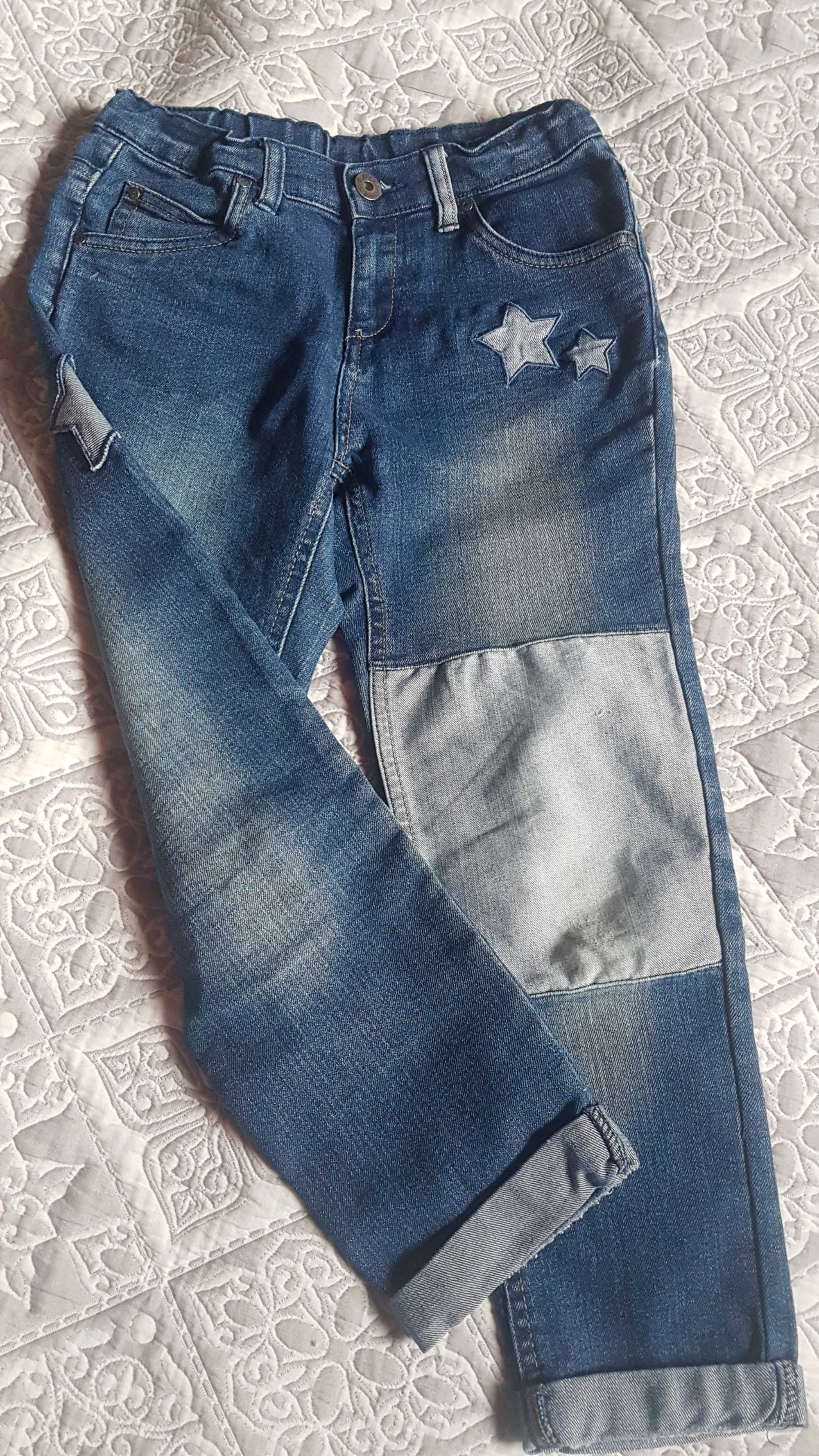 Spodnie jeansowe dla dziewczynki roz. 134  COOL CLUB