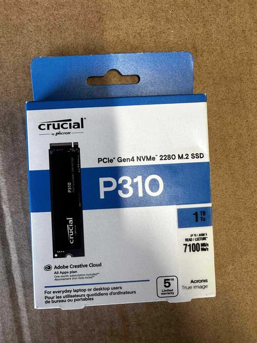 Crucial Dysk SSD P310 2 NVMe PCIe