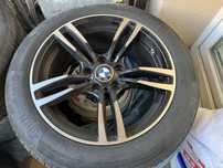 Komplet kół bmw f30 R17 opony 225/50R17 Continental