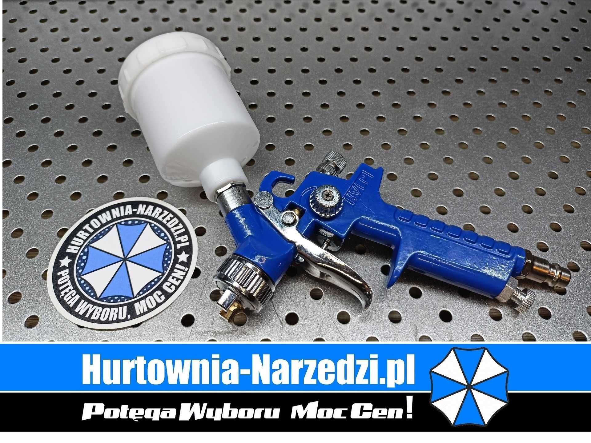 Pistolet lakierniczy HVLP 0.8 mm 125 ml + szybkozłączka TA131