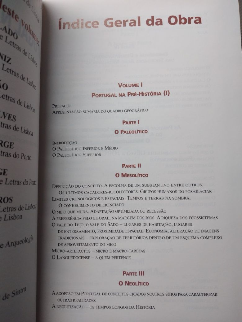 Portugal na pre historia  vol 1