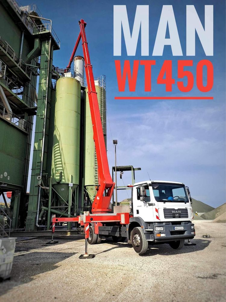 Podnosnik koszowy zwyzka Wumag 20m 22m 27m 30m 35m 45m