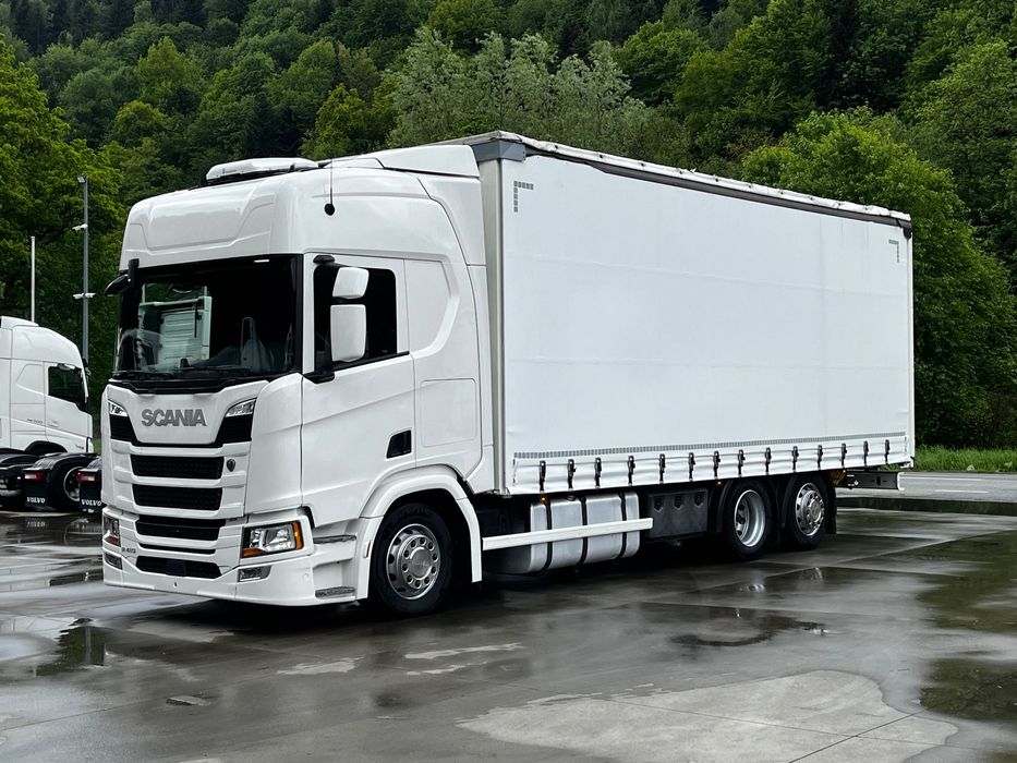 Scania R410 // 2018 Rok 6x2 // Retarder // Automat // Led // Navi // 77 //  Zawiesie do wózka //