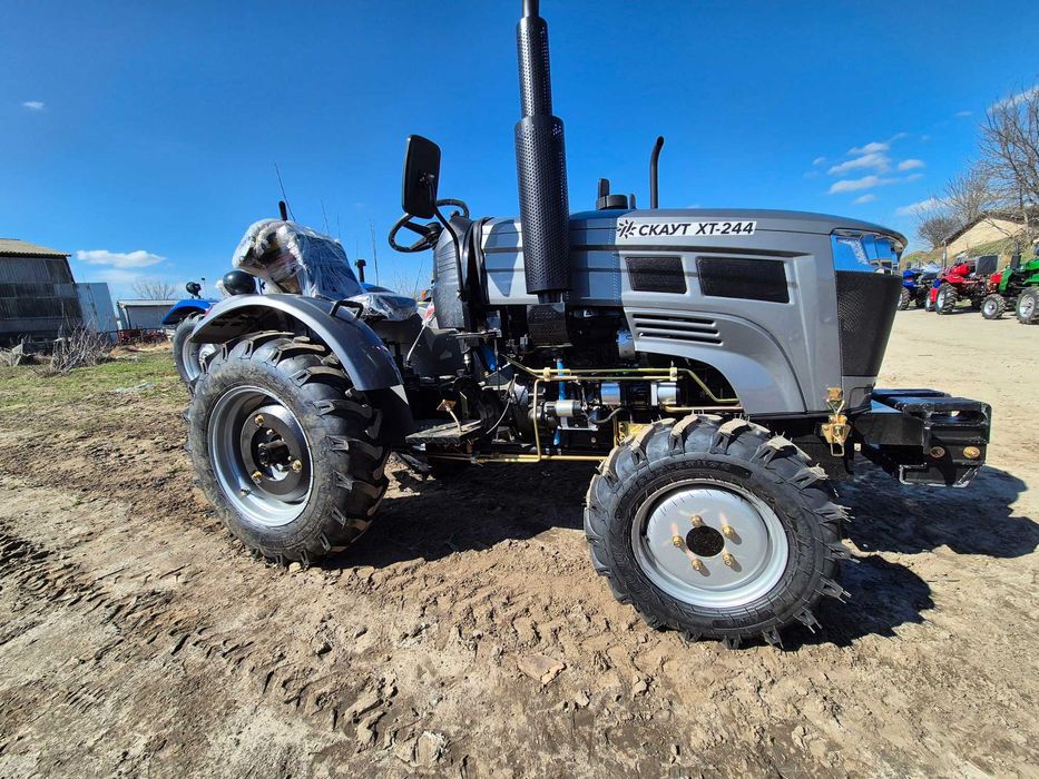 Трактор Гарден Скаут 244 ХТ полный привод Доставка к дому