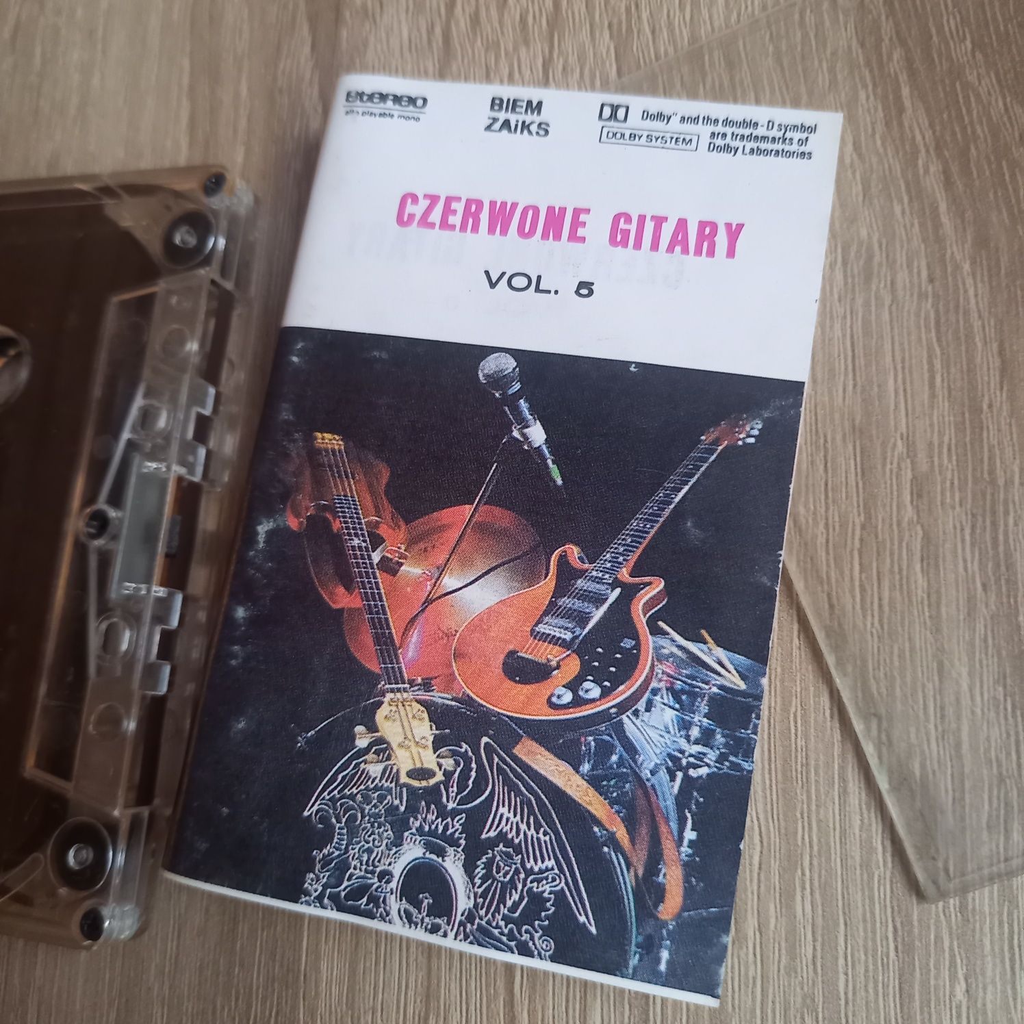 Kaseta magnetofonowa Czerwone Gitary vol.5