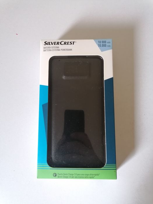 Powerbank 10000 mAh com Carga Rápida