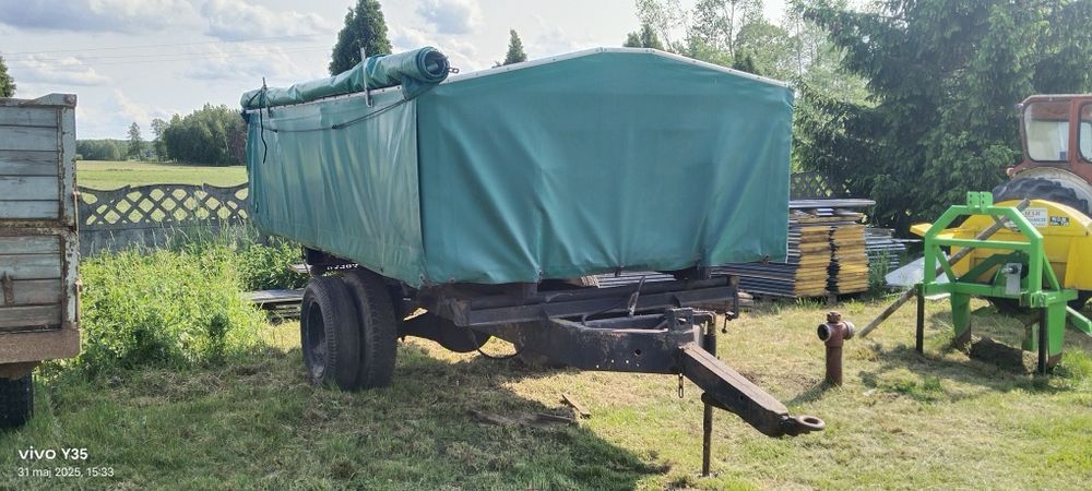 Przyczepa wywrotka rolnicza jednoosiowa [Nowa Zabudowa]