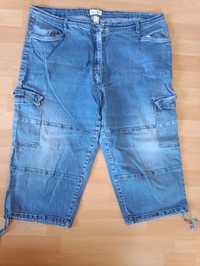 Spodnie damskie jeansy 52