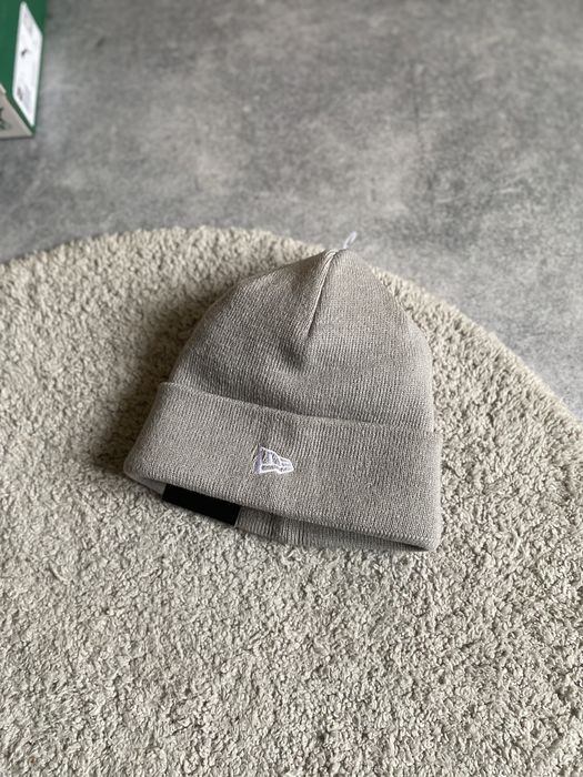 New Era Essential Beanie оригінал нова чоловіча шапка біні сіра тепла