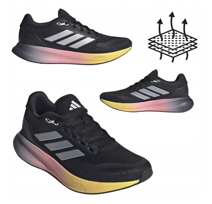 Adidas buty do biegania sportowe damskie Runfalcon siłownia fitness 37