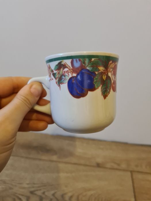 Ceramiczny kubek Senator Collection Stoneware owoce
