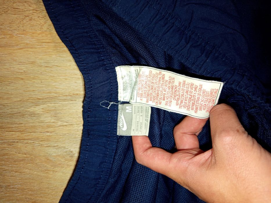 Nike spodnie dresowe M – granatowe