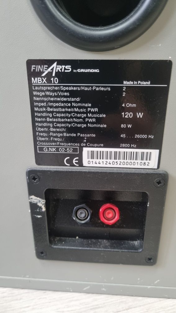 GRUNDIG Kolumny MBX 10