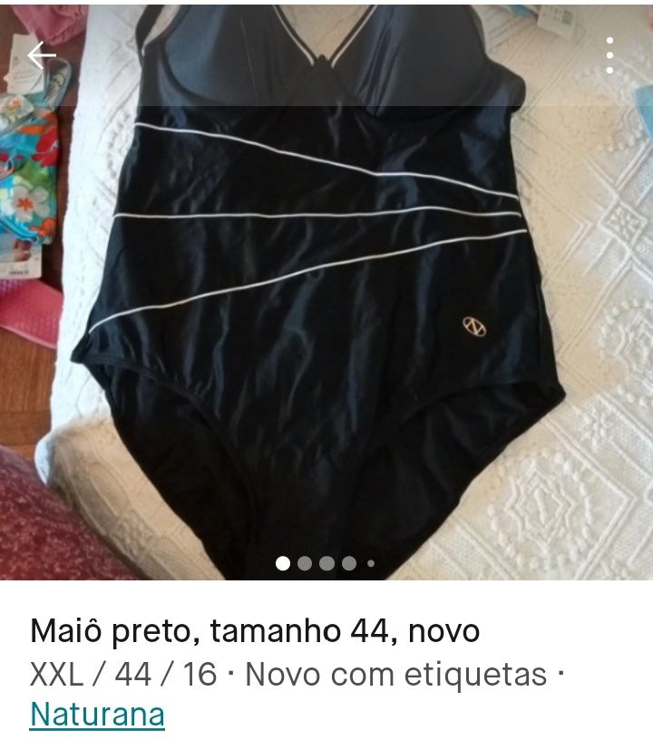 Maiô, novo, 15 euros cada umidade