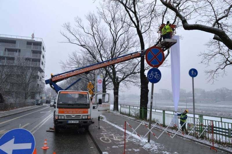 Podnośnik koszowy Brzeg, zwyżka 666.665.565 Strzelin, Oława