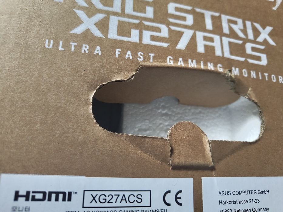 Monitor ASUS ROG Strix XG27ACS 27 " 2560 x 1440 px IPS / PLS