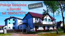 Pokoje Gościnne u Dorotki w Dźwirzynie 550 m od morza