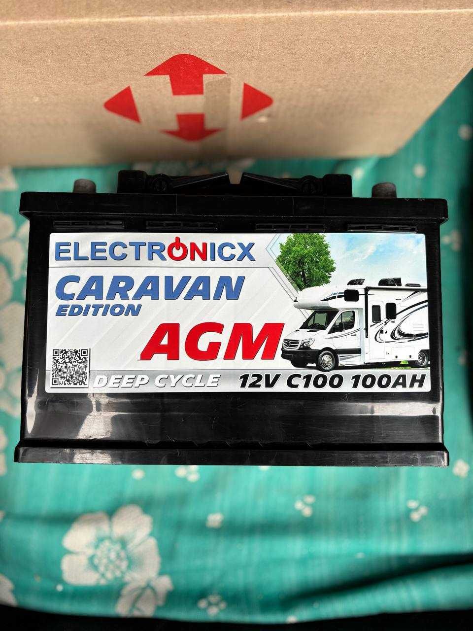 Комплект: Інвертор Novopal 1500Вт + Electronicx АКБ AGM 100Ah