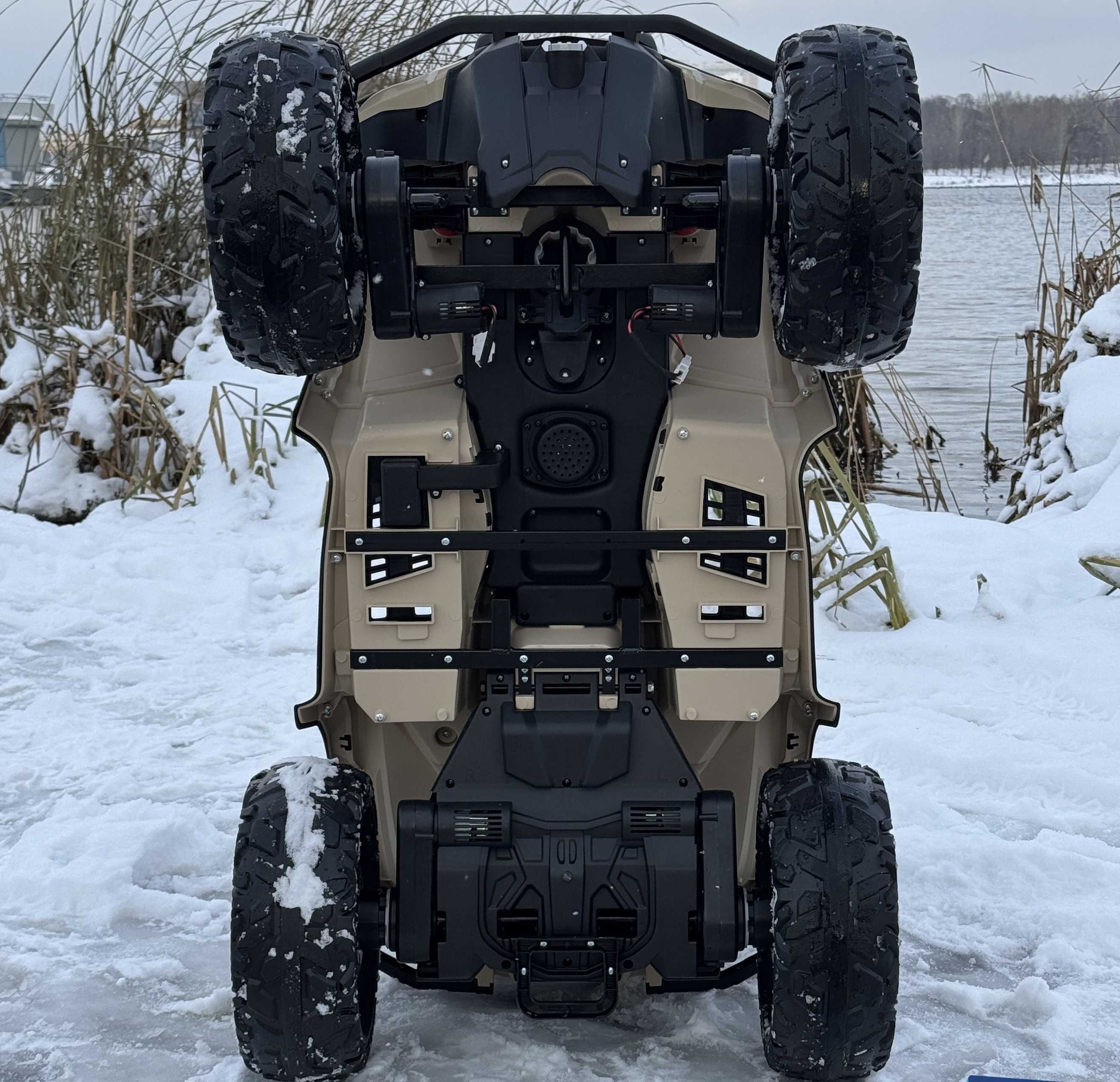 QUAD elektryczny 4x4 CAN-AM dla dzieci auto na akumulator + PILOT