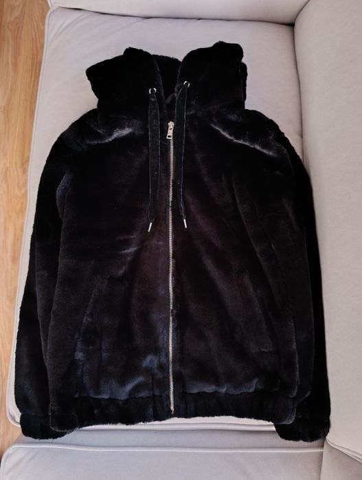 Kurtka ze sztucznego futerka Cropp XS