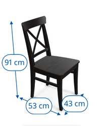 Krzesła drewniane ikea