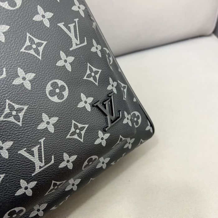 Рюкзак Louis Vuitton портфель мужской женский кожаный ранец оригинал