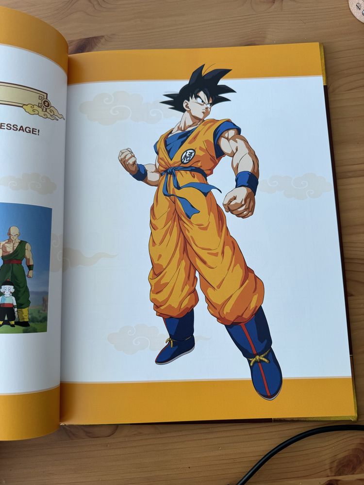 Dragon Ball Z Kakarot piekny unikatowy Artbook + mapa swiata gry nowa.