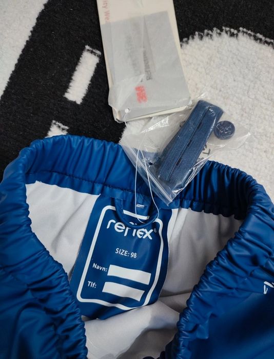 Spodnie przeciwdeszczowe od deszczu gumowane nieprzemakalne