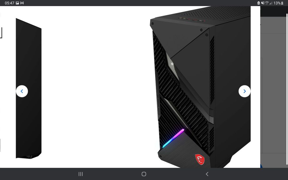 Komputer gamingowy Desktop MSI MPG Infinite X2 i9 RTX 4090 64GB RAM 1T
