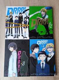 Manga Durarara!! - tomy 1-4 (komplet)