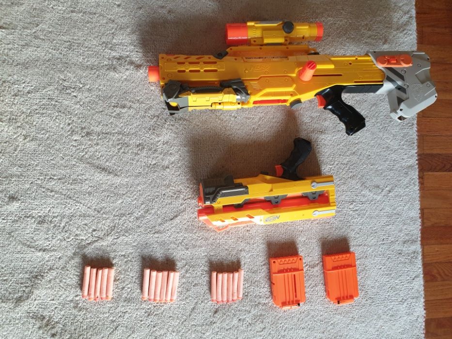 Vendo Pistola Nerf LongShot