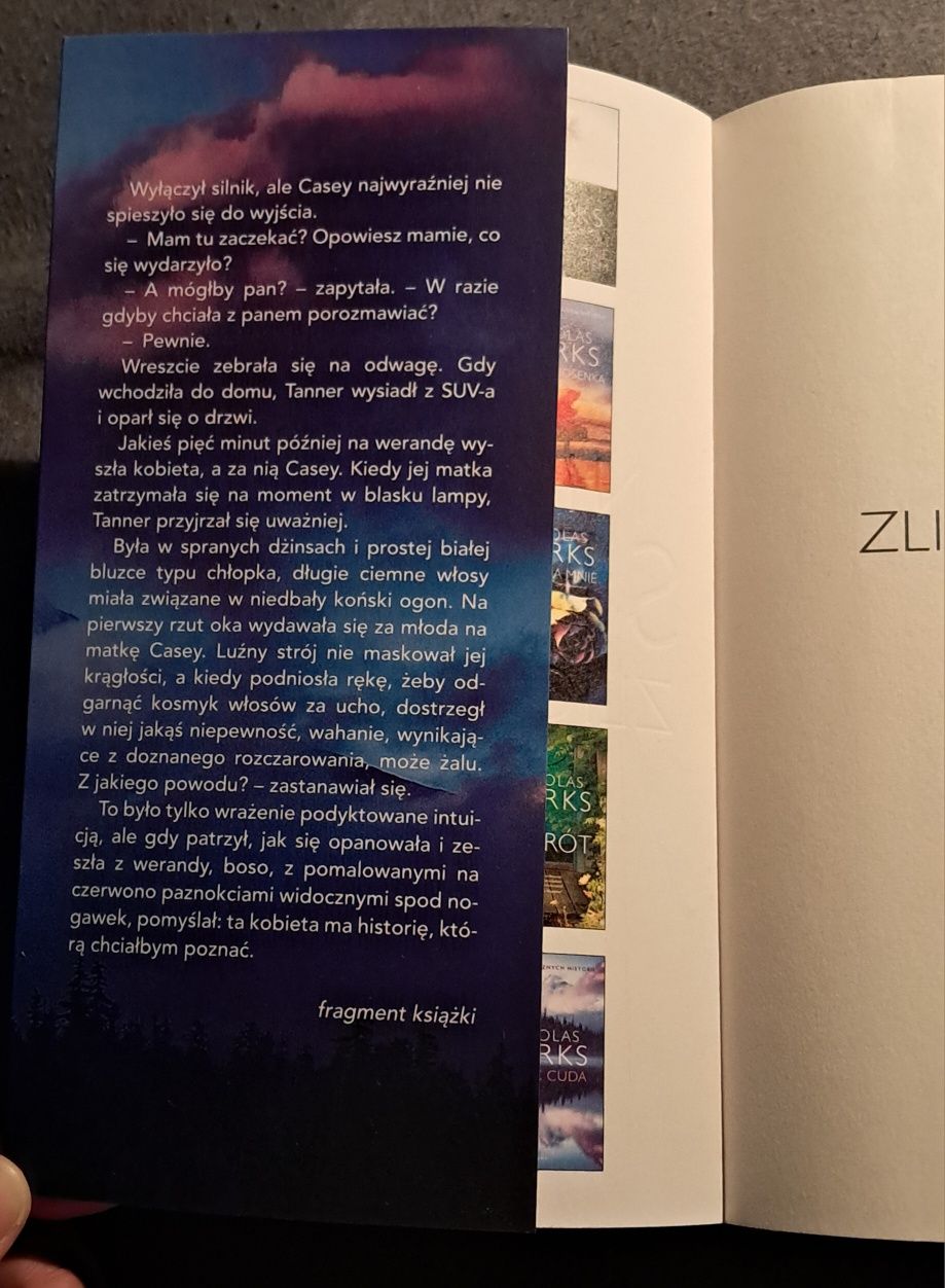 Zliczyć cuda - Nicholas Sparks 2024