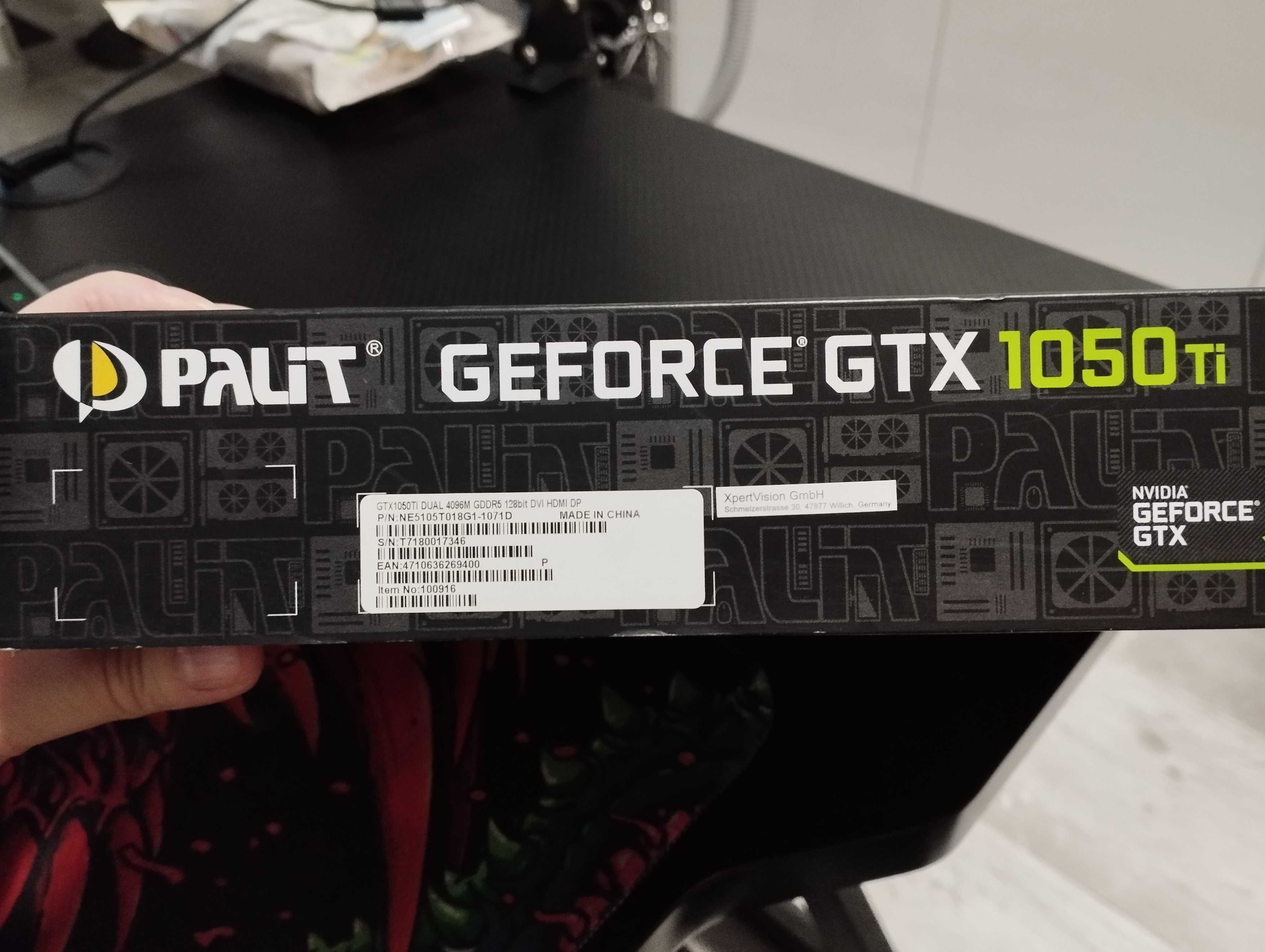 Karta graficzna GeForce RTX 1050 Ti z zasilaczem 700W gratis