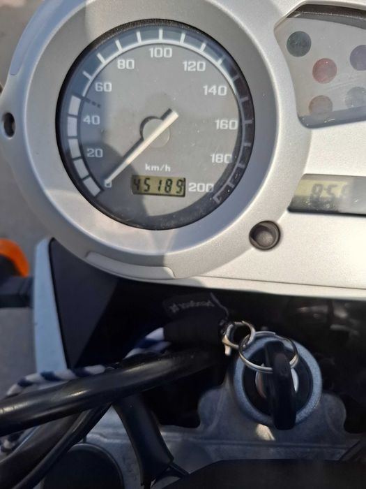 BMW F650, 2007, Suspensão preparada.