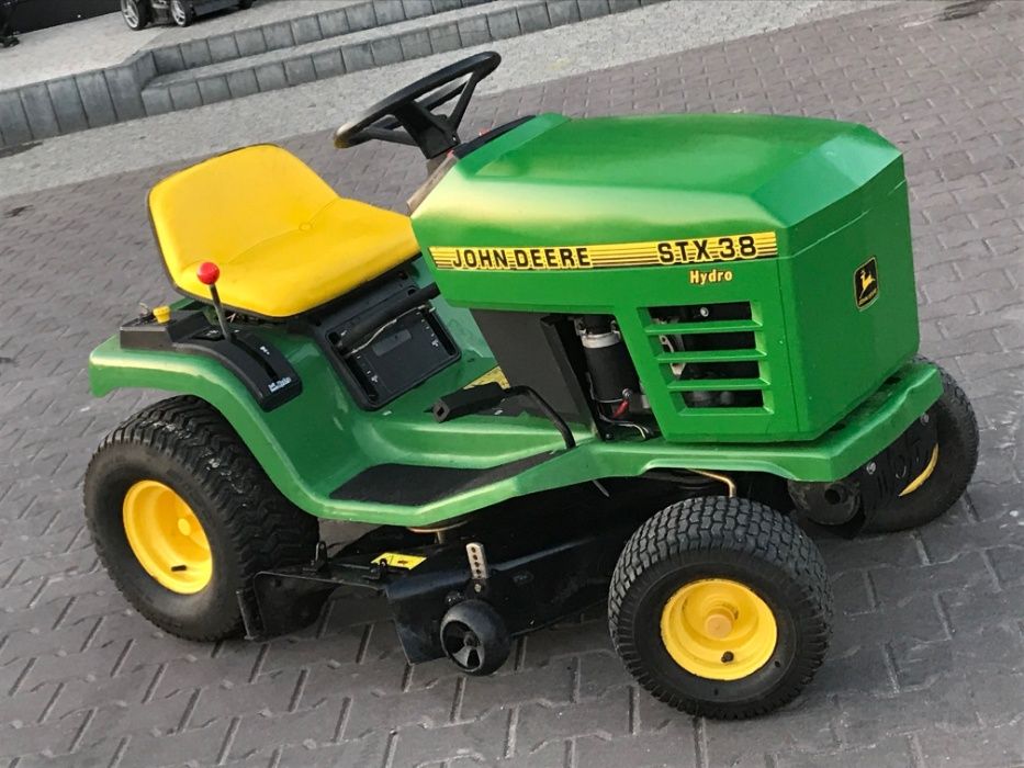 Traktorek ogrodowy kosiarka samojezdna JOHN DEERE  mulczowanie pompa