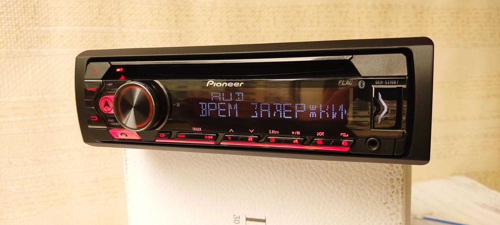 Pioneer DEH-S310BT Процессор с Bluetooth магнитола оригинал!