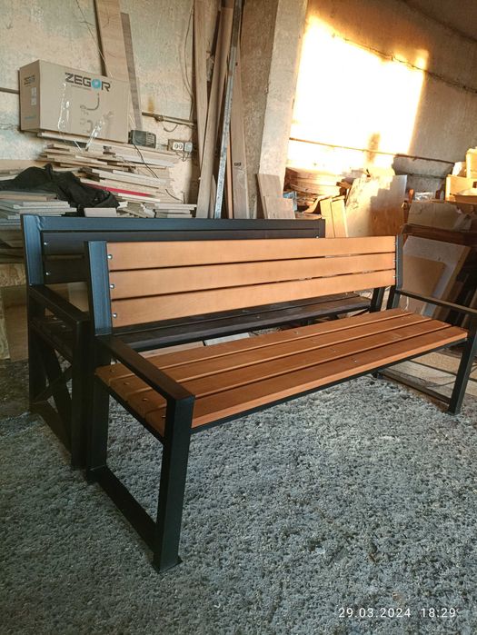 Садові лавки лофт