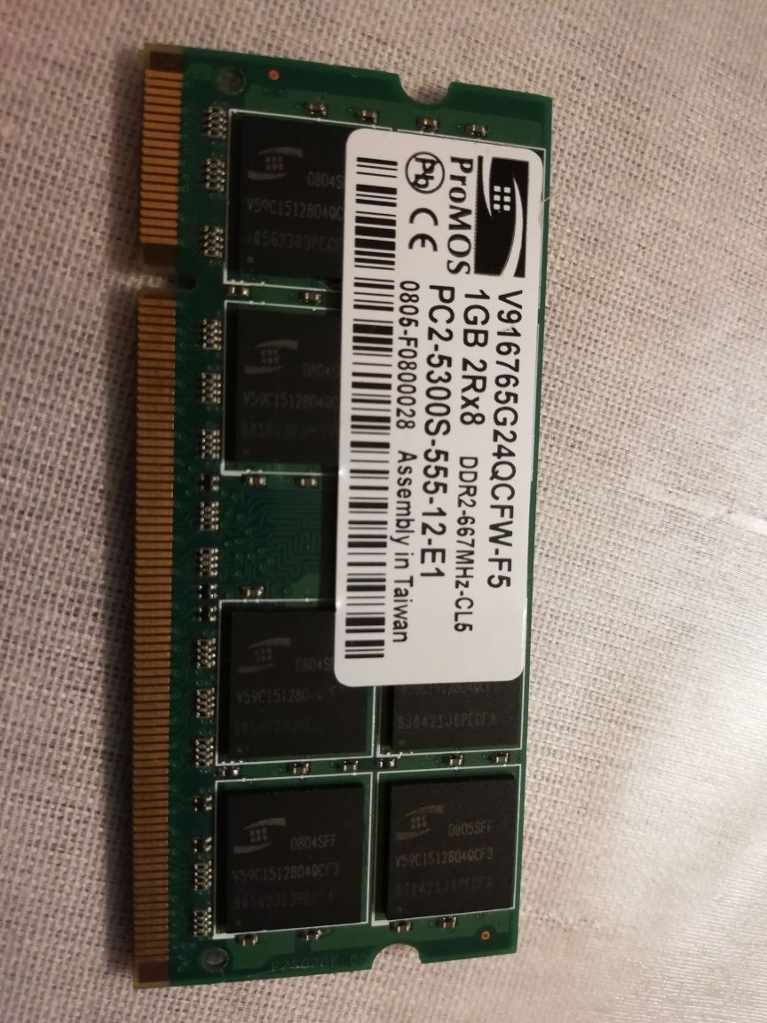 DDR2-667MHZ-CL5  1GB  2RX8